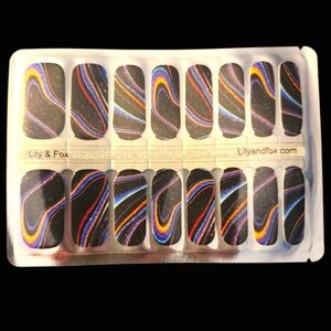 Multicolor Sparkle Nail Wraps